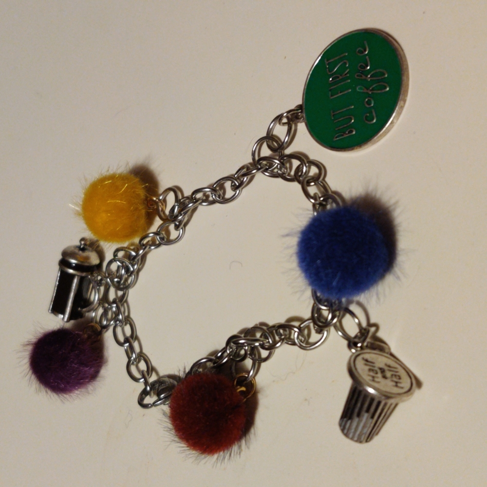 Charm Bracelet But first Coffee